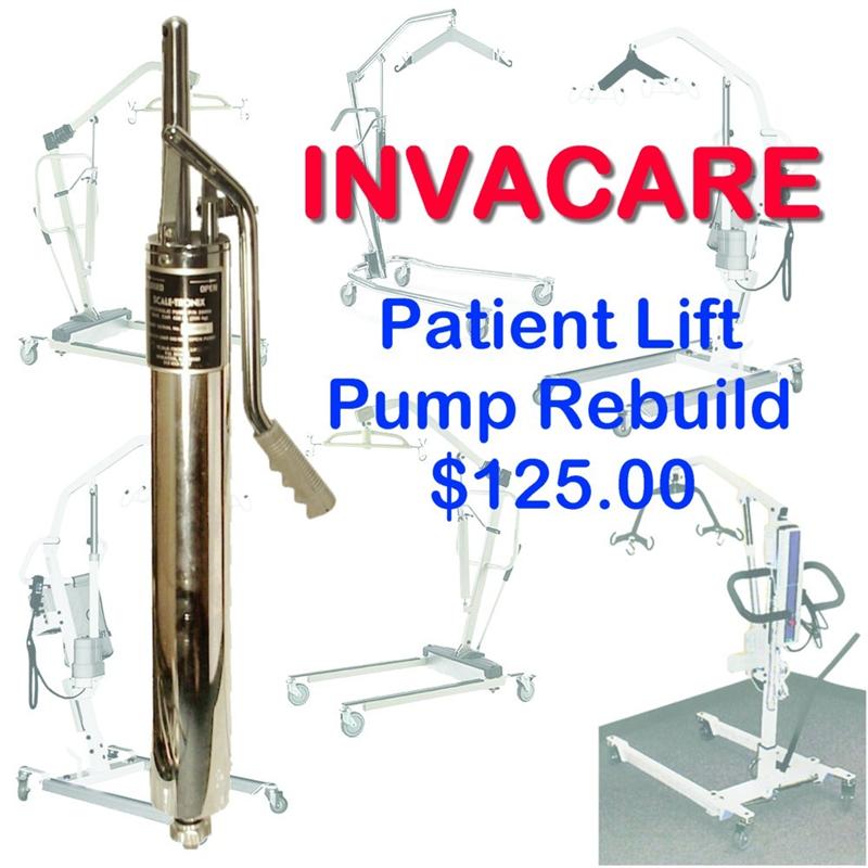 Invacare Patient Lift Pump Repair