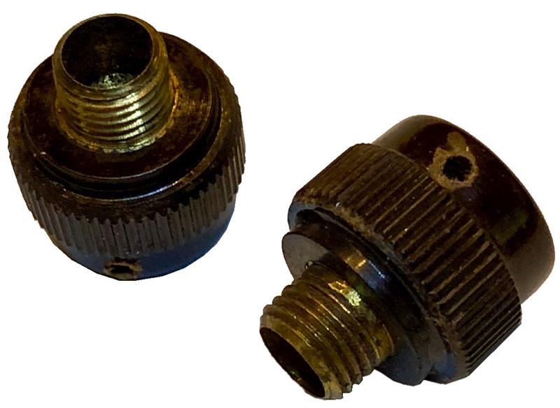 BRUSH CAPS External Thread Brass Insert 113-CAP