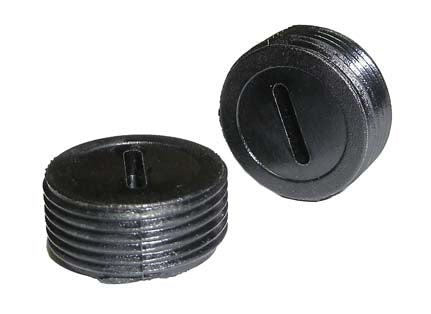 BRUSH CAPS External Thread All Plastic 16mm-CAP
