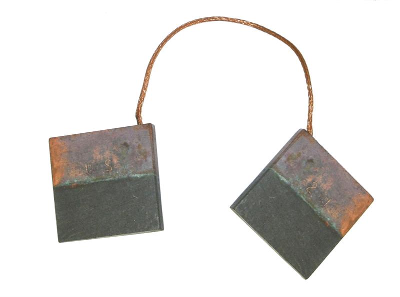 .13" x .20" x 1.25" x 1.25" BRUSHES " WEDGE" SHAPE 2