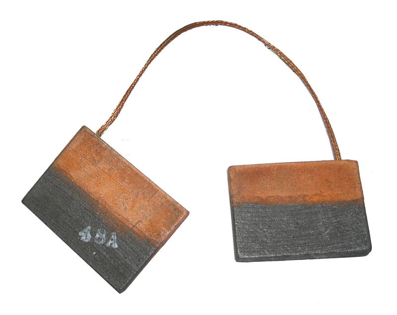 .13" x .19" x .92" x 1.25" BRUSHES " WEDGE" SHAPE 48A