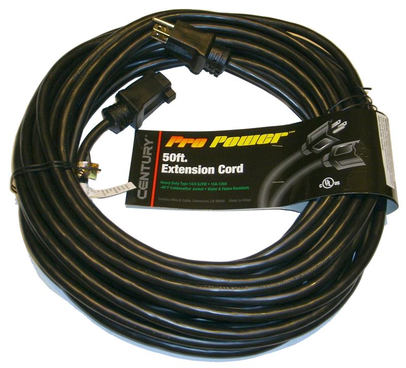 50ft. Extension Cord, 12/3