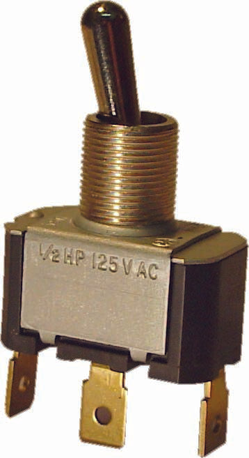 TOGGLE SWITCHES 7503K15 15 AMP ON-OFF-ON