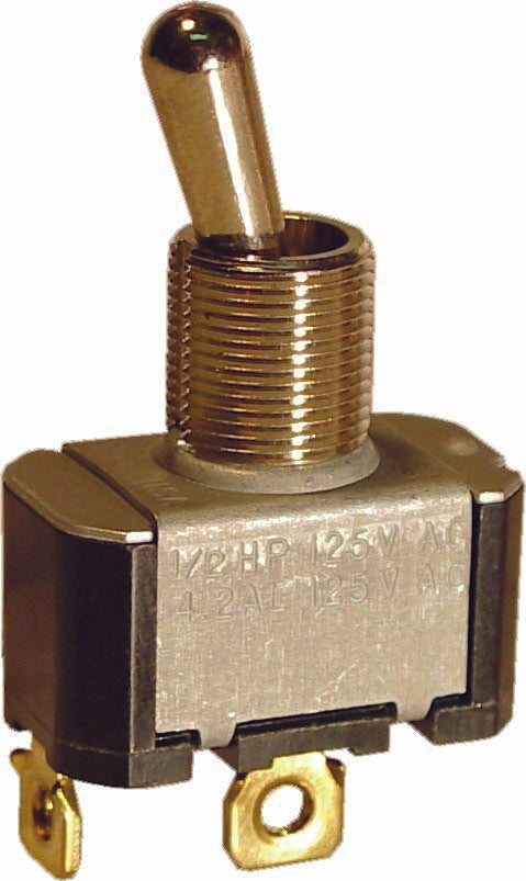 TOGGLE SWITCHES 7506K4 15 AMP OFF-MOM. ON