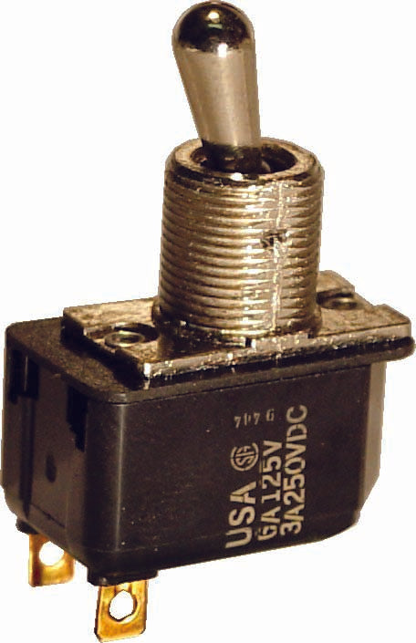 TOGGLE SWITCHES 8381K8 6 AMP ON-OFF