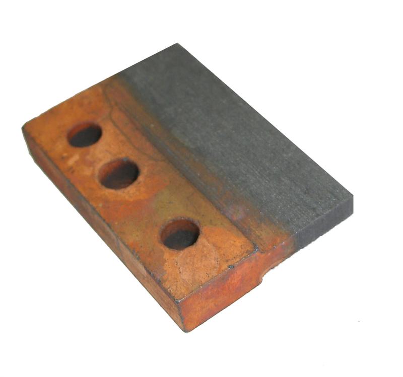 .14" x .24" x 1" x 1.50" BRUSHES " WEDGE" SHAPE 84