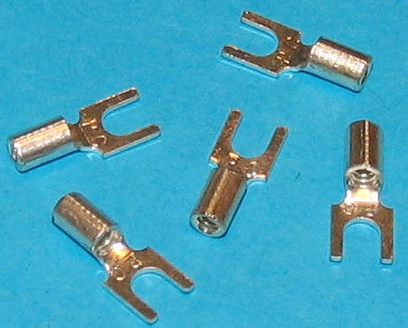 2.1.1 TERMINALS SPADE "NON-INSULATED" #90-126 100 PER PACK