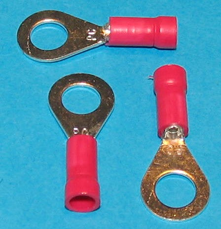 1.4.2 TERMINALS RING VINYL INSULATED #90-152 100 per package