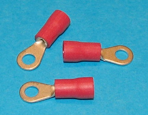 1.1.2 TERMINALS RING VINYL INSULATED #90-162 100 per pack