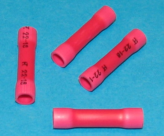 1.2 BUTT CONNECTOR TERMINALS # 90-185 100 per package