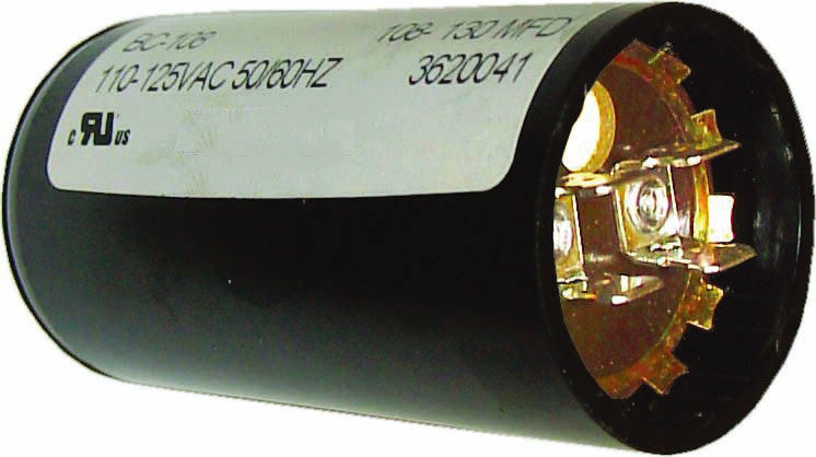 200 - 240 MFD, 110/125 Volt, "Start"Capacitor