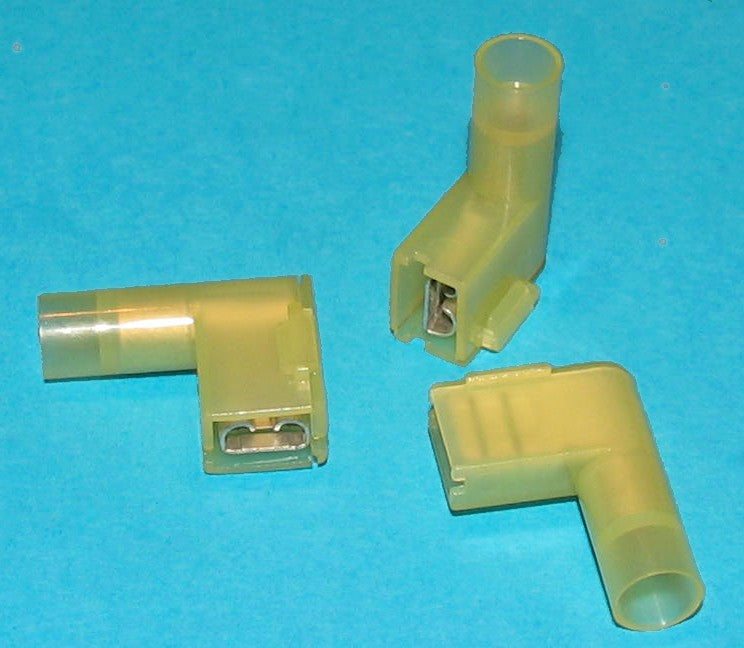 .250.032-3.3 FLAG DISCONNECT "FULLY INSULATED" FDFN-20-250F 100 PER PACK