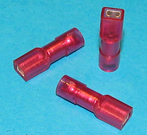 .187.020-1 TERMINALS FEMALE DISCONNECTS FULLY INSULATED #FDFN-26-187-5 100 PER PACK
