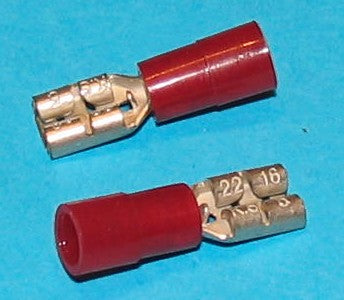.187.020-3 TERMINALS DISCONNECT FEMALE NYLON INSULATED # FDNS-26-187-5 100 /PK