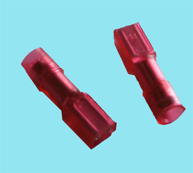 .110.020-3 TERMINALS DISCONNECT FEMALE NYLON WITH SUPPORT SLEEVE # FDNS-26-110-5 100 PER PACK