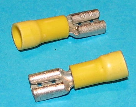 .250.032-2.3 TERMINALS DISCONNECT FEMALE VINYL INSULATED # FDV-20-250 100 PER PACK