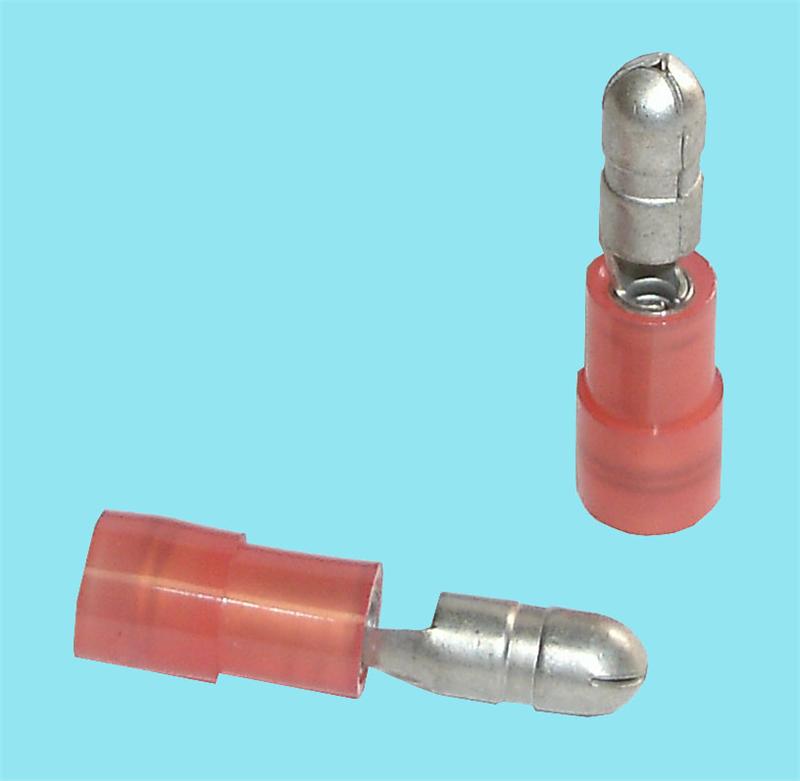 .157-3 BULLET CONNECTOR TERMINALS MALE # MBVS-26-5 100 per pack