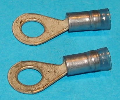 2.4.3 RING TERMINALS NYLON WITH SUPPORT SLEEVE # RNS-64-14 100 PER PACK