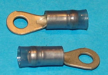 2.2.3 RING TERMINALS NYLON WITH SUPPORT SLEEVE # RNS-64-8 100 PER PACK