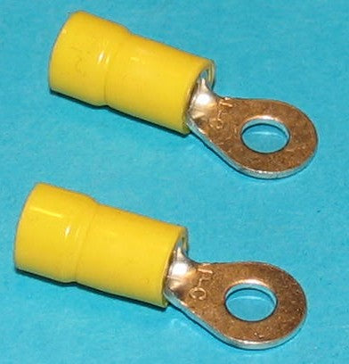 3.1.2 TERMINALS RING VINYL INSULATED #RV-20-6S 100 per package