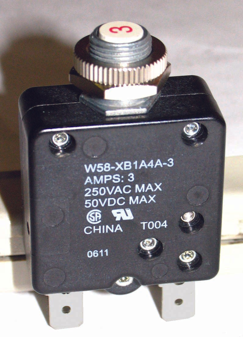 CIRCUIT BREAKER SWITCH 3 AMP.